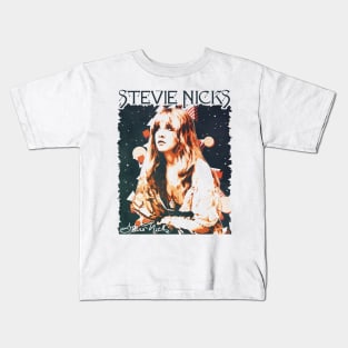 Stevie Nicks Vintage Rock Music Kids T-Shirt